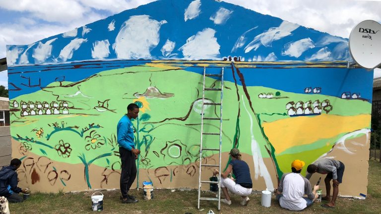 PaintUp with Kamamma Melkhoutfontein Dreamcatcher Foundation South Africa